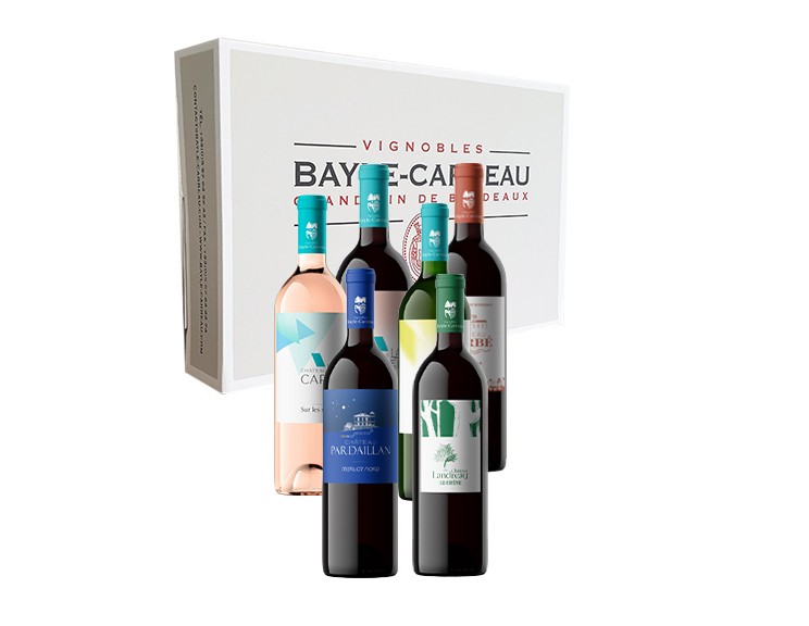 COFFRET CARTON N°4 - 6 BOUTEILLES DE 75 CL