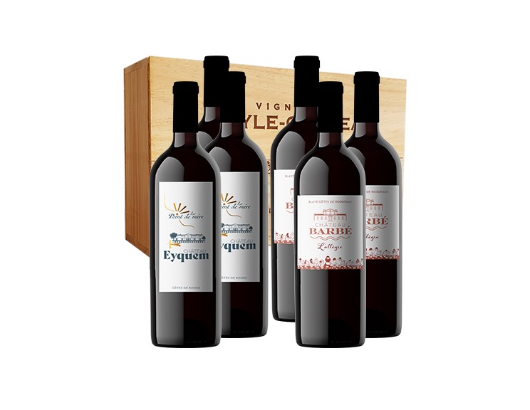 COFFRET BOIS N°20 -  6 MAGNUMS